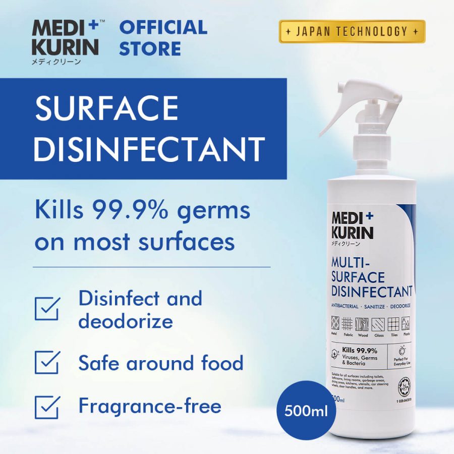 MEDI+KURIN Surface Disinfectant Spray 500ml