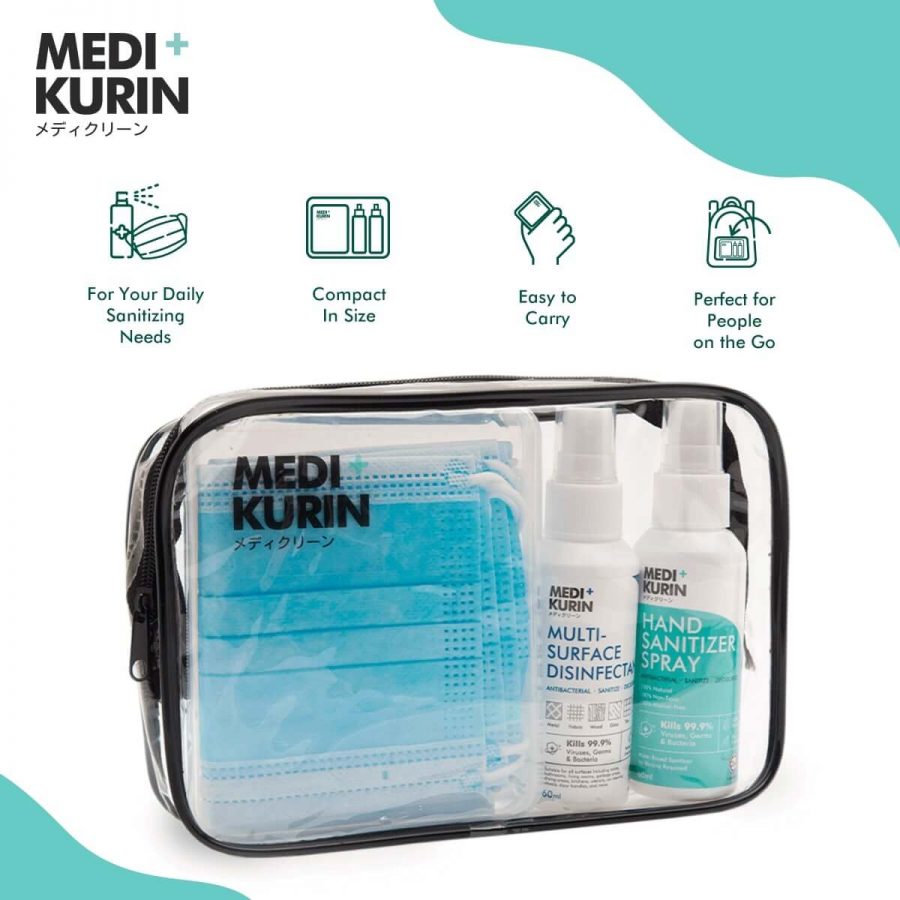 MEDI+KURIN HOCl Sanitizing Bundle Deal Is Convenient And Good For People On-The-Go