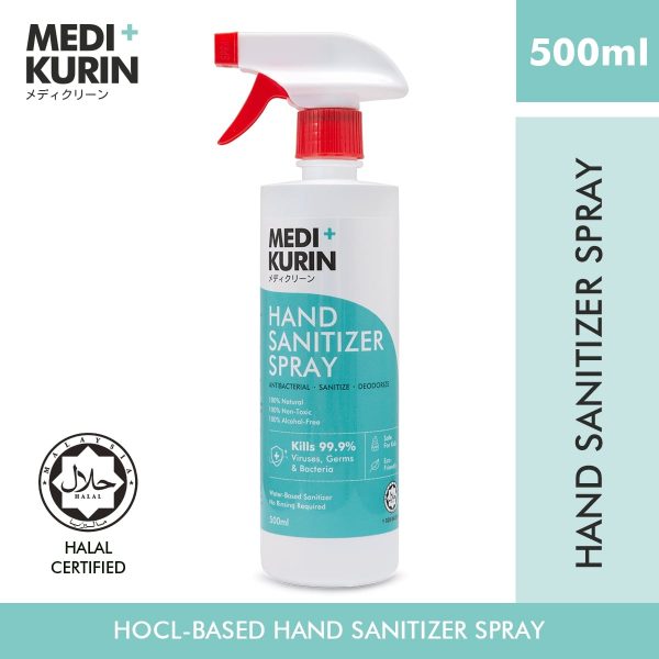 MEDI+KURIN HOCl Hand Sanitizer Spray 500ml