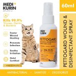 MEDI+KURIN HOCl PettoGard For Cats 60ml