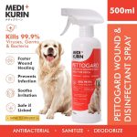 MEDI+KURIN HOCl PettoGard For Dogs 500ml