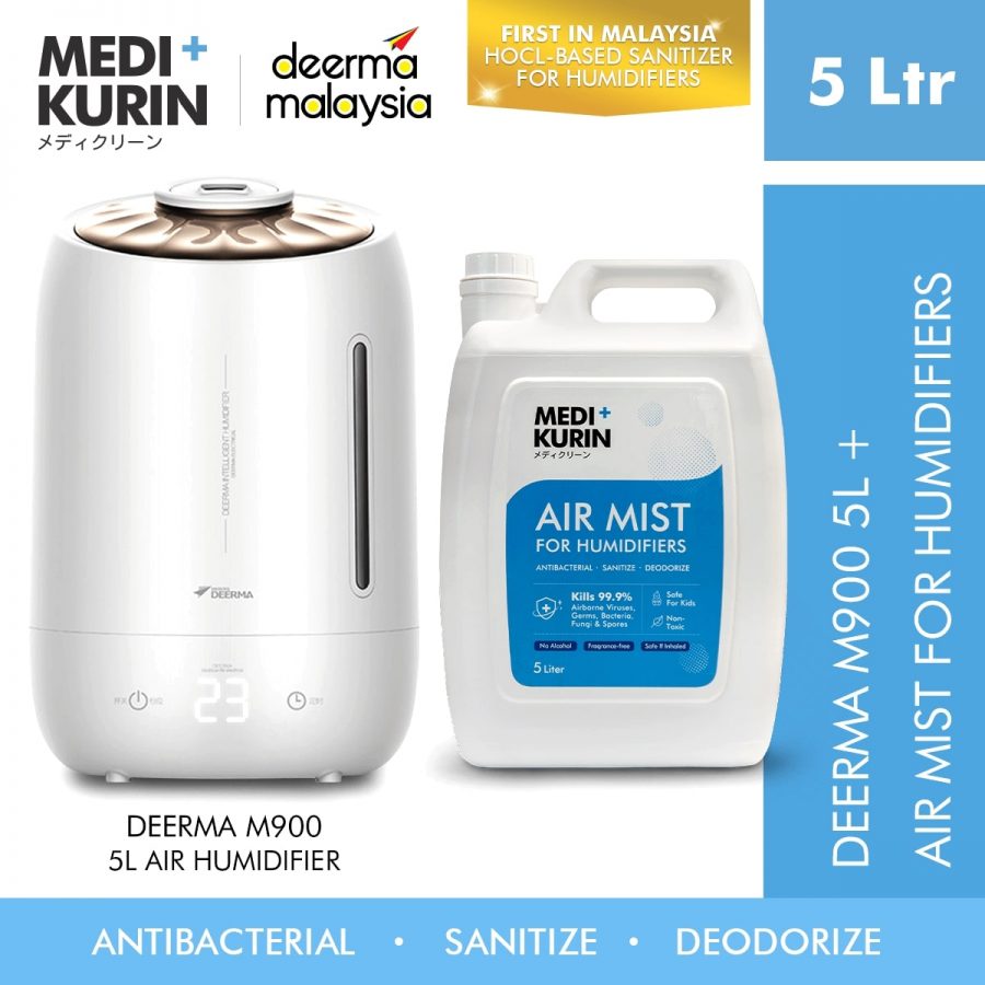 MEDI+KURIN HOCl Air Mist for Air Humidifiers