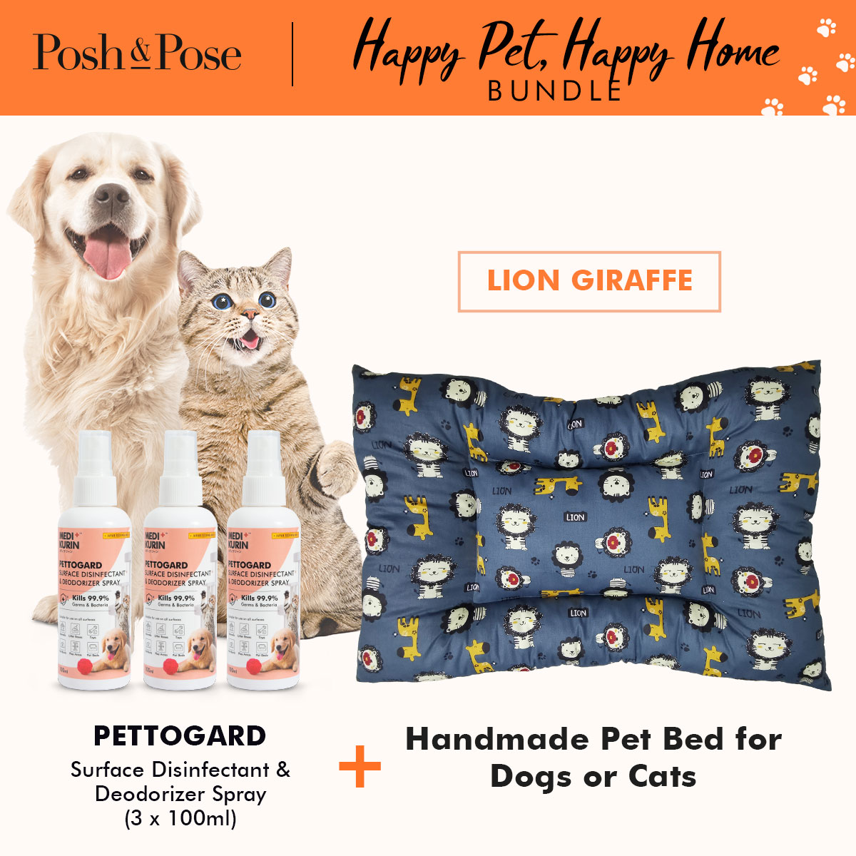 happy treat dog bed